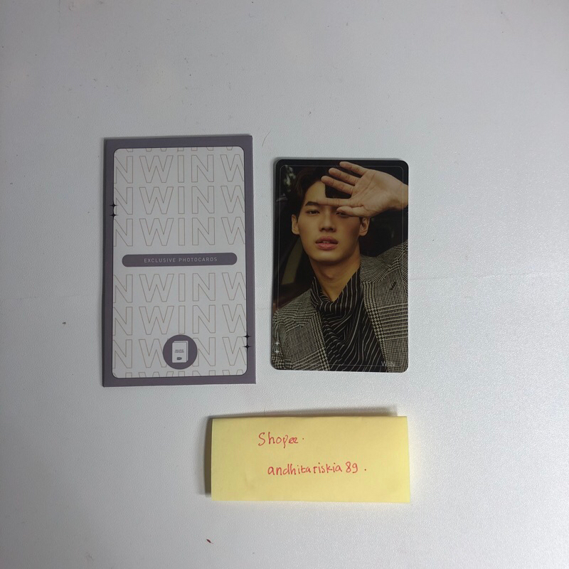 Exclusive Photocard WIN METAWIN OFFICIAL