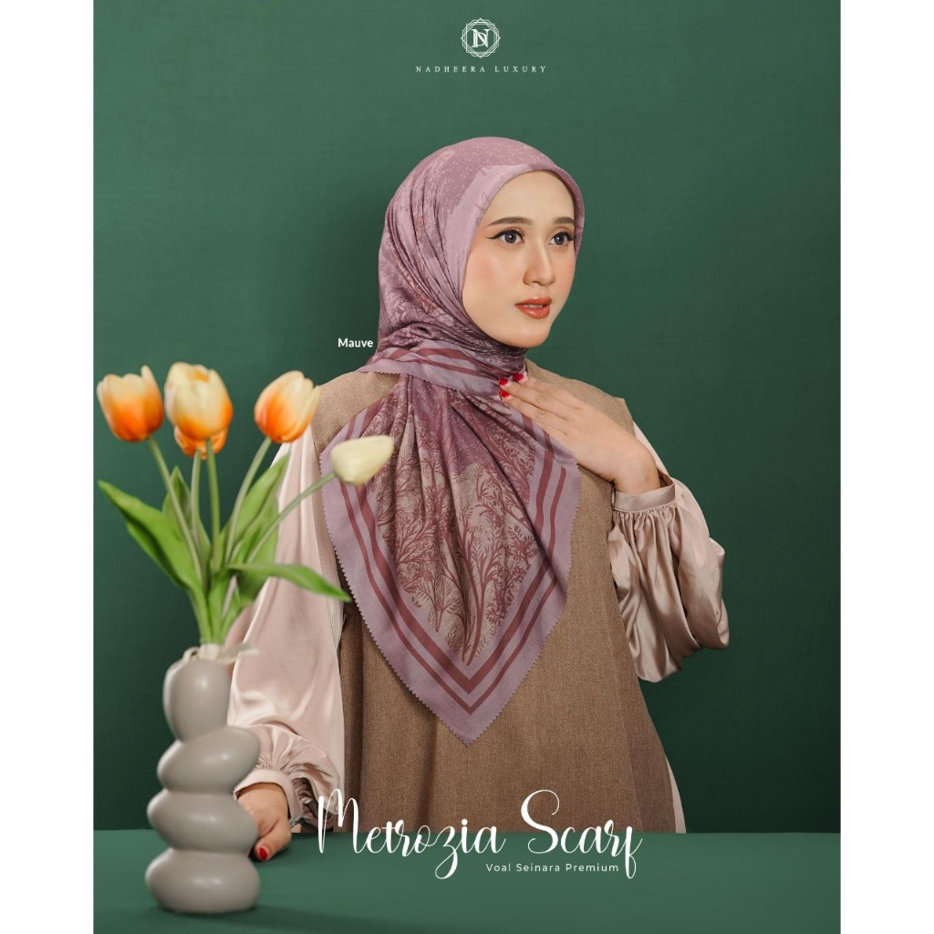SEGI EMPAT PROMO//METROZIA SCARF NADHEERA LUXURY TERBARU//SCARF NADHEERA LUXURY//NADHEERA  LUXURY//S