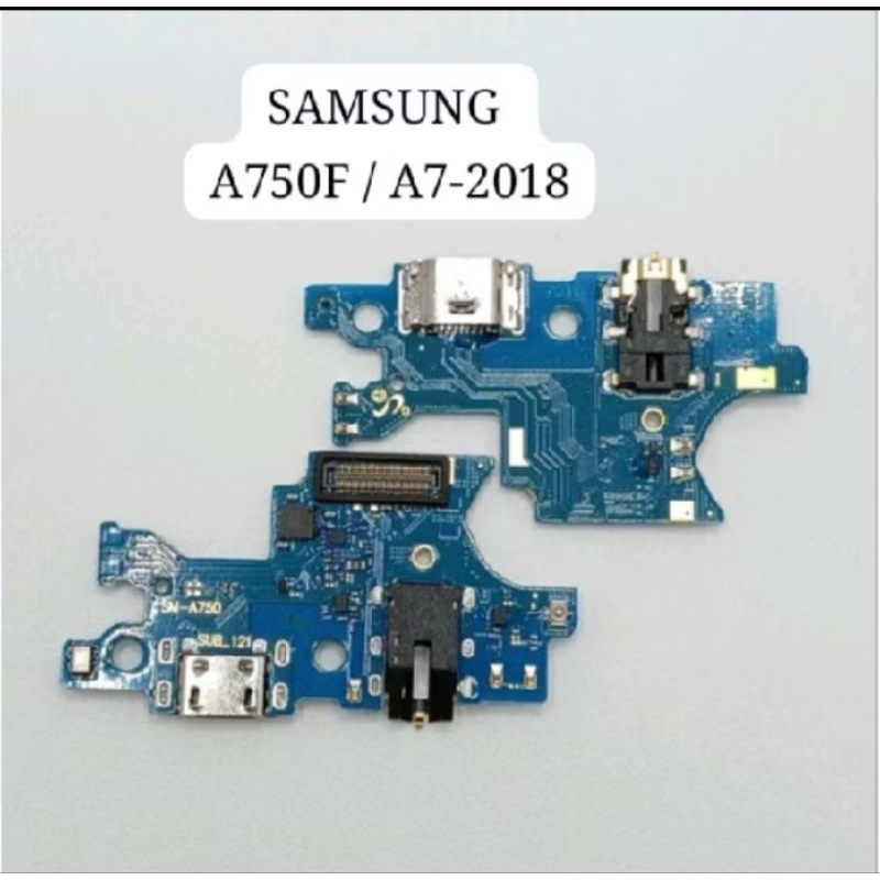 KONEKTOR CHARGER PAPAN CAS SAMSUNG A750 - A7 2018 ORIGINAL