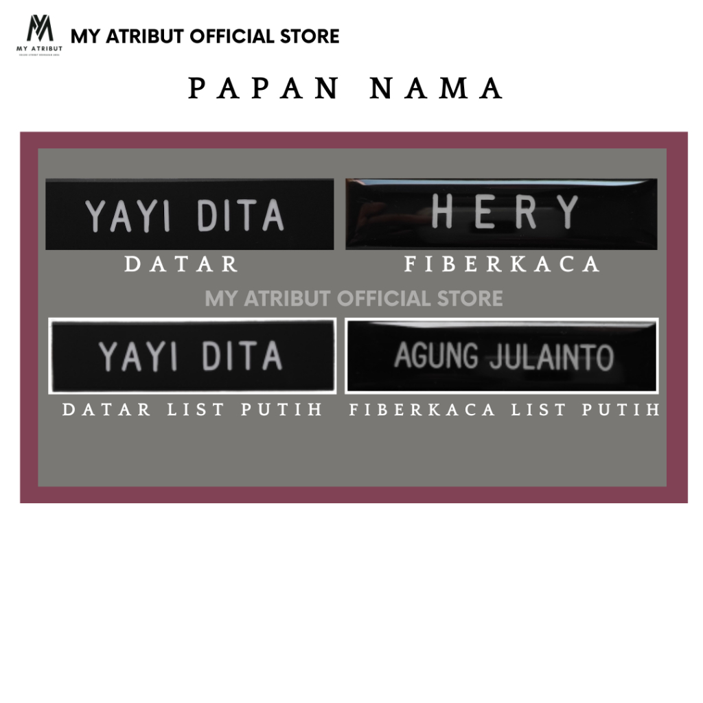 

Papan Nama Dada pegawai namtag pegawai