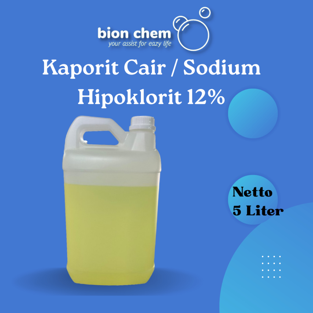 Kaporit Cair 5Liter / Sodium Hipoklorit 12% 5Liter