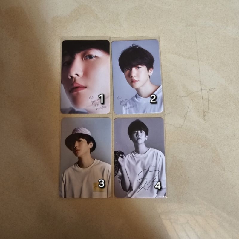 Baekhyun Prive Alliance Photocard