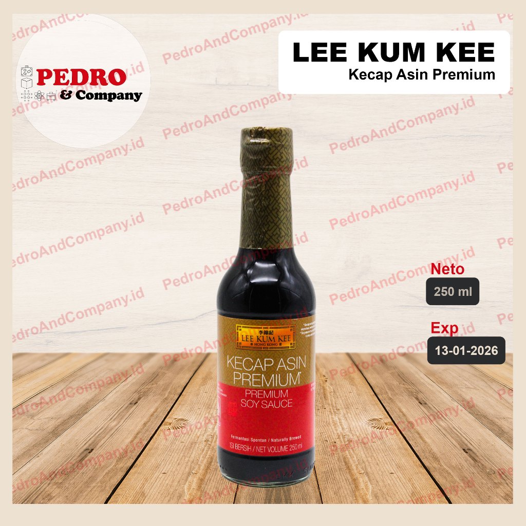 

Lee kum kee kecap asin premium 250 ml - soy sauce kacang kedelai