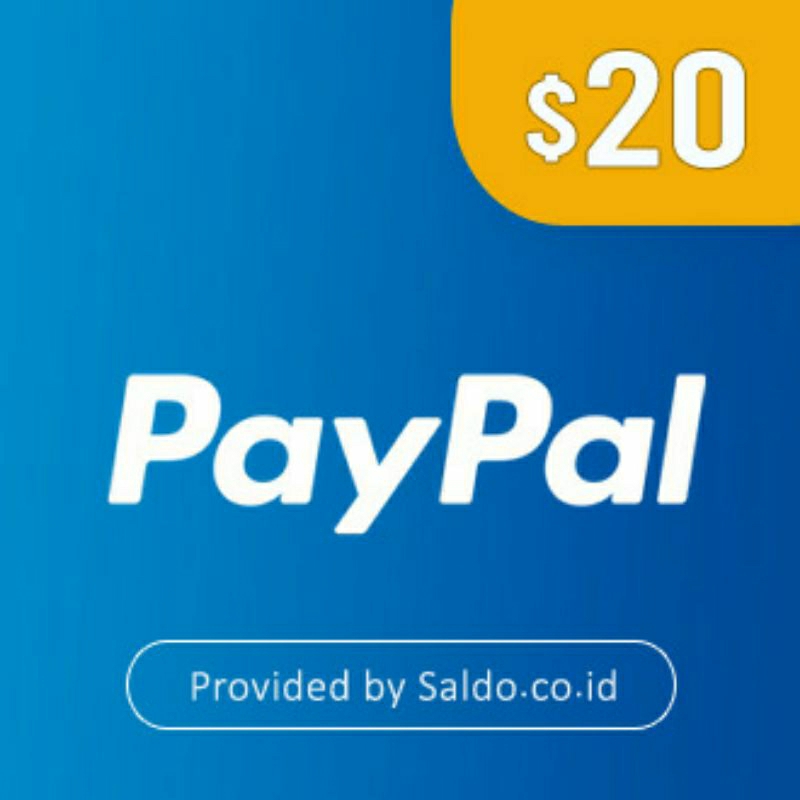 Saldo PayPal $20
