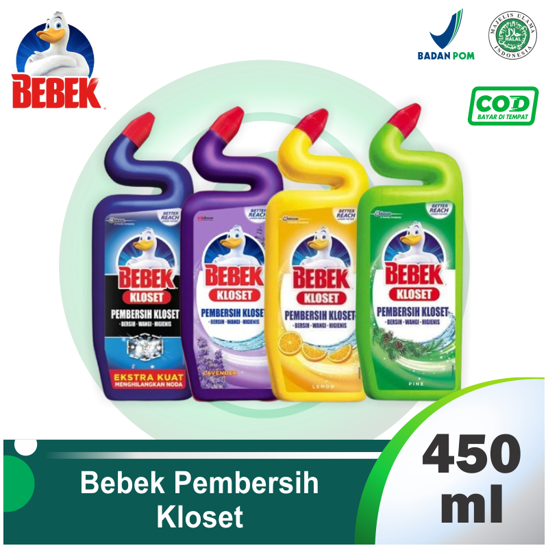 Bebek Kloset Pembersih Kloset 450ml kemasan Botol