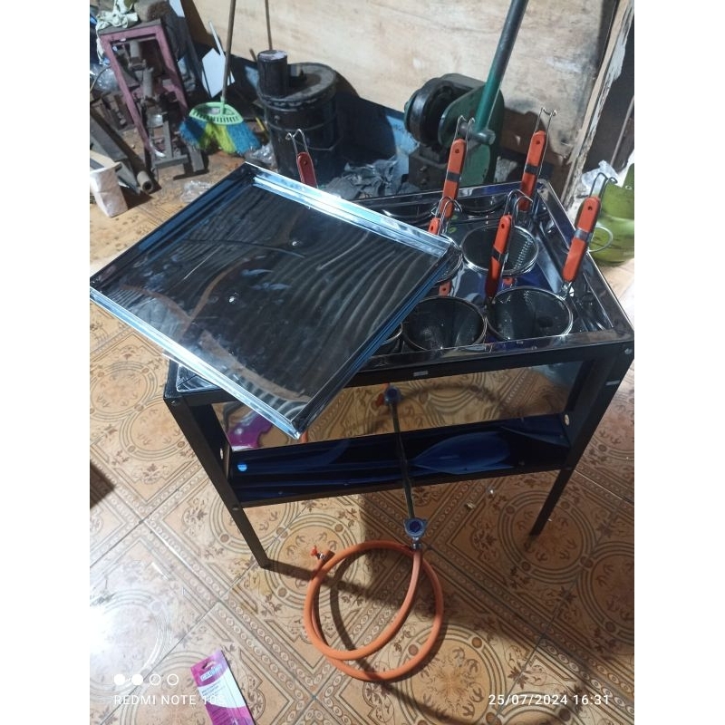 dandang mie ayam 6 lubang / panci dandang mie kocok pulset