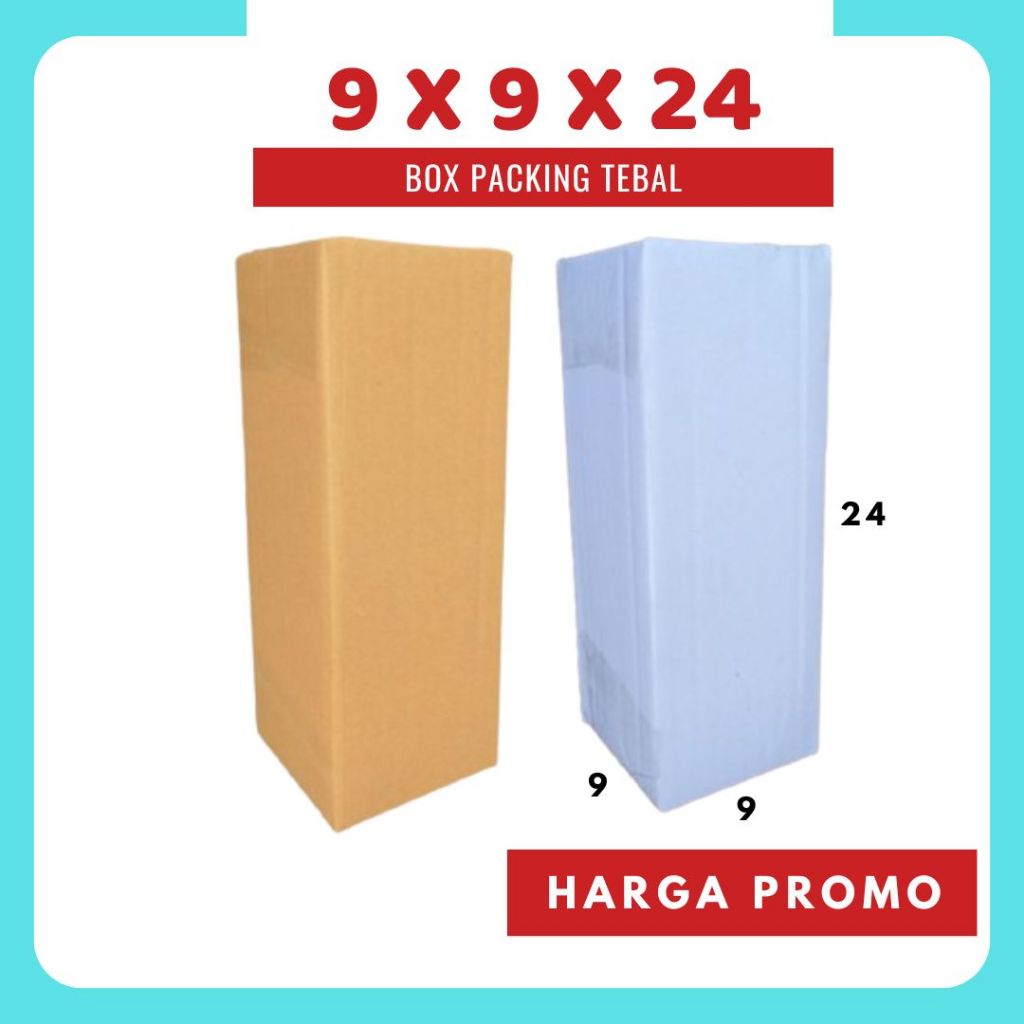 

Kardus 9x9x24 Packing Olshop Box A1 Dus Kotak Kemasan Box Aksesoris Souvenir Sparepart Madu Parfum