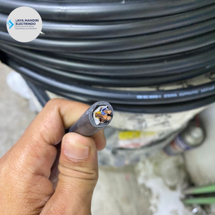KABEL LISTRIK NYY 3X2.5MM 3X2,5MM ETERNA METERAN