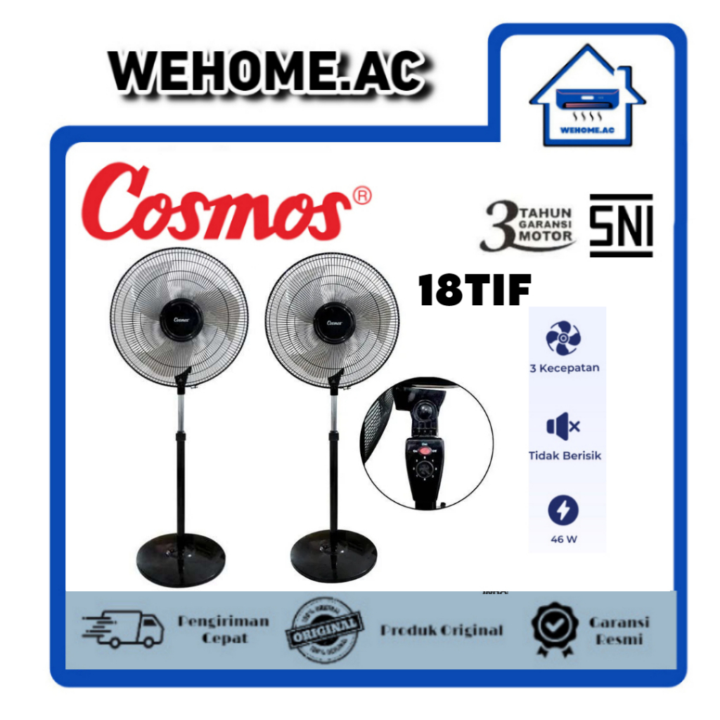 Kipas Cosmos Berdiri 18TIF Kipas Angin Berdiri Cosmos 118 Inch Stand Fan Cosmos