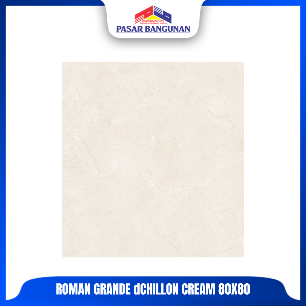 Roman Granit Grande dChillon Cream 80x80