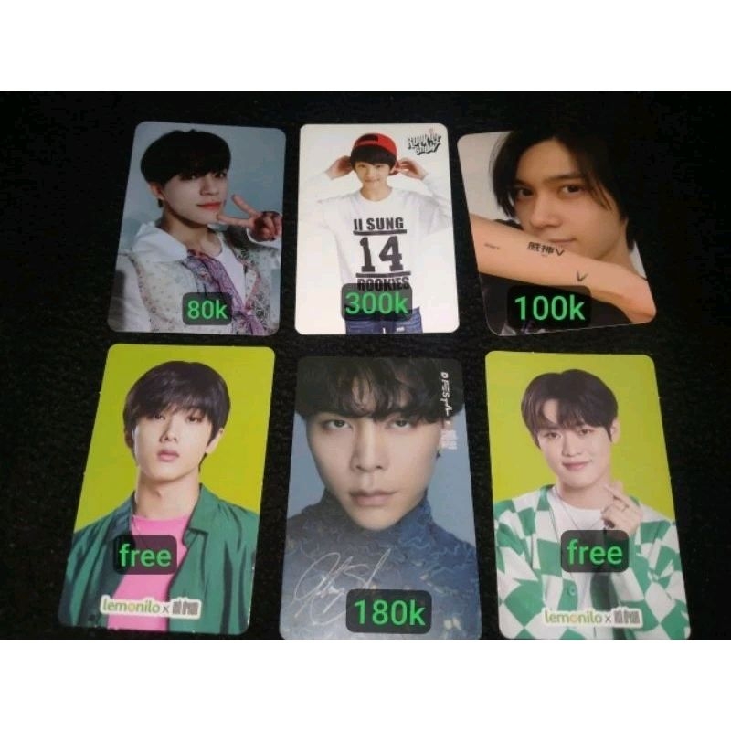 [REDY STOCK] Photocard Official NCT Dream Nct 127 WayV Jeno Reload Yizhiyu Jisung sm Rookies Hendery