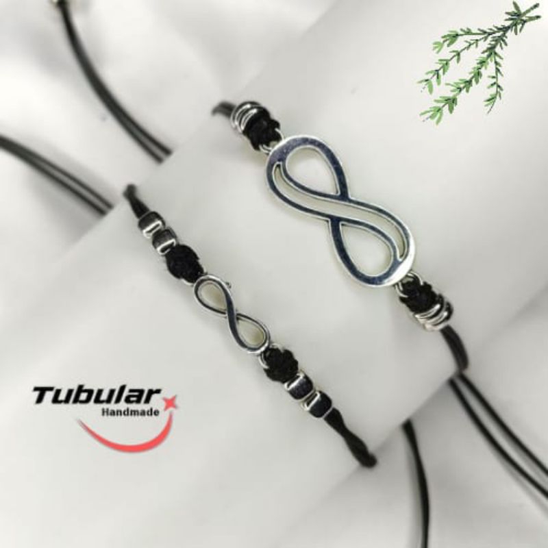 Gelang Tali Infinity Gelang Couple Pasangan dan Persahabatan Simbol Infinity