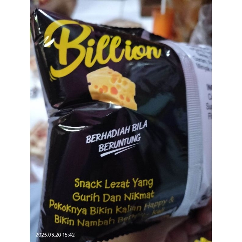 

Chiki virall BILLION berhadiah langsung