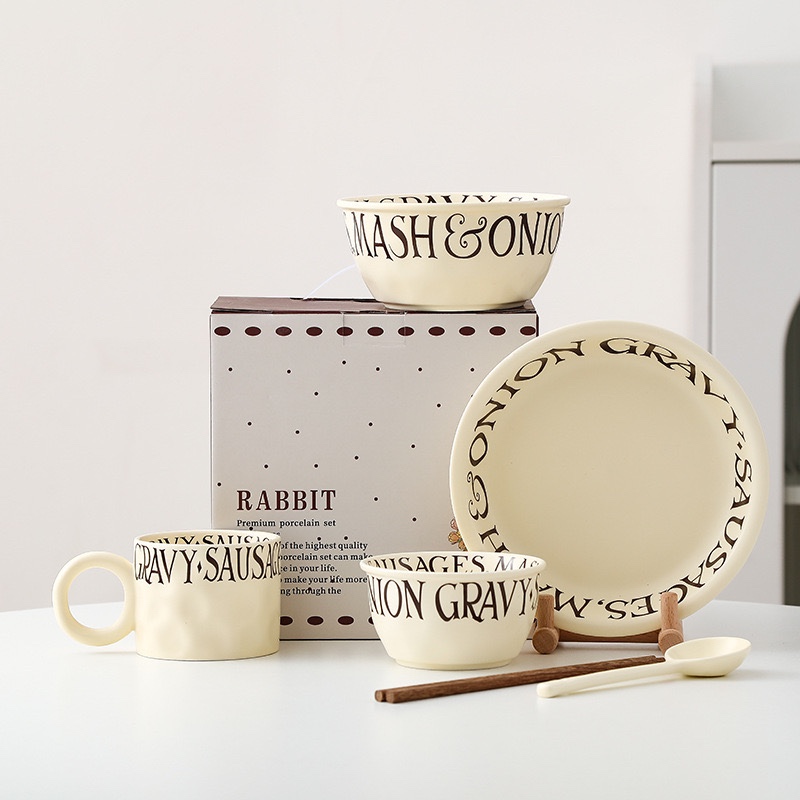 Javaco | Gift Box Piring Set Keramik | Wedding Gift | Tableware Gift Set