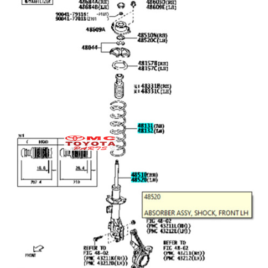 Shock Breker Shockbreaker Depan Belakang | Per Keong / Spring Depan Belakang Agya Alya
