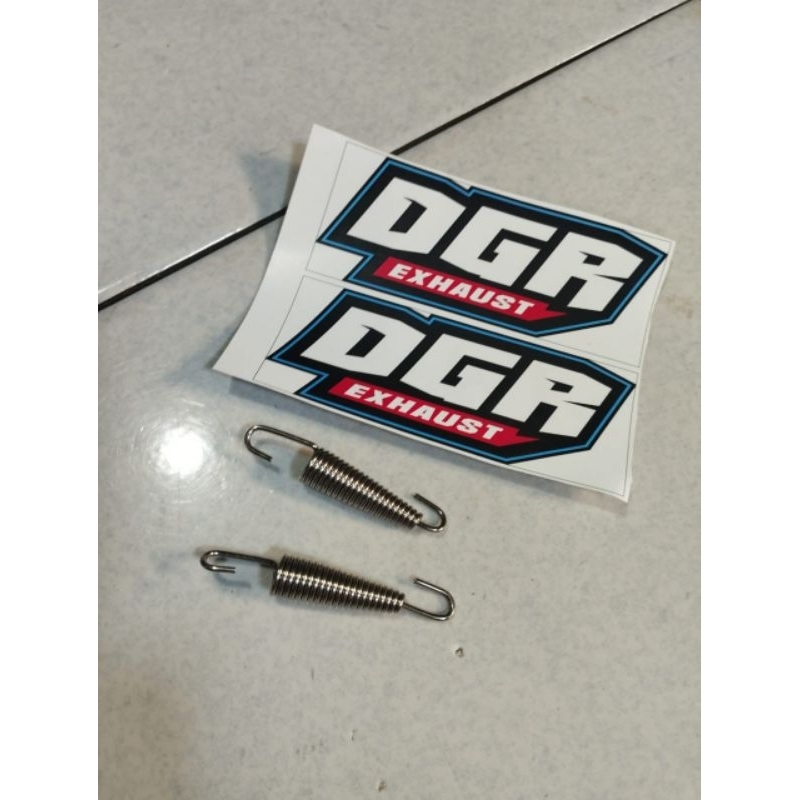 stiker DGR asli knalpot racing standar matic harga terbaik