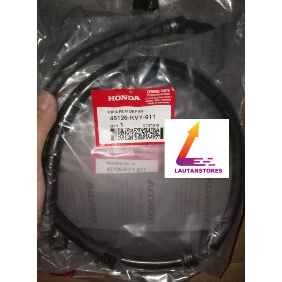 45126-KVY-911 Selang Pipa Rem Depan Beat Karbu