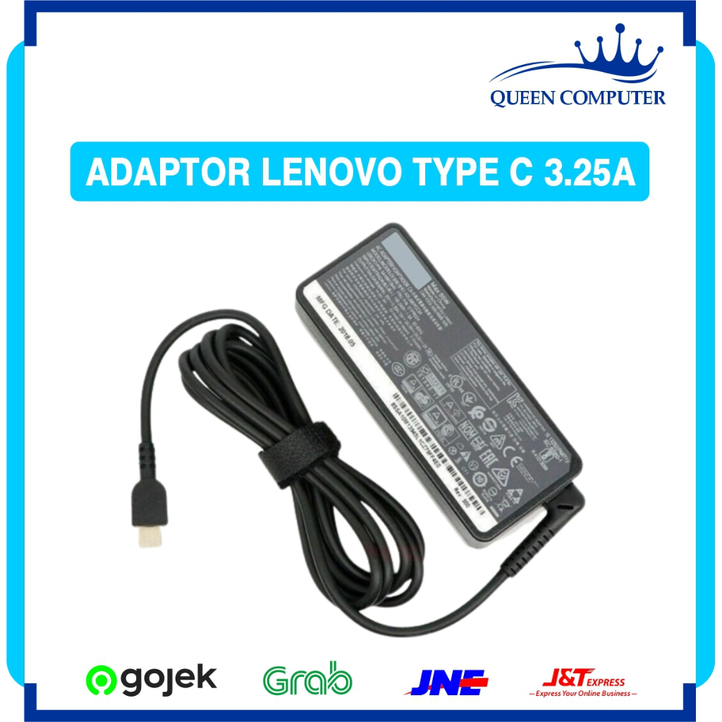 Adaptor Charger Laptop Lenovo Thinkpad X1 Carbon Gen5 USB TYPE-C