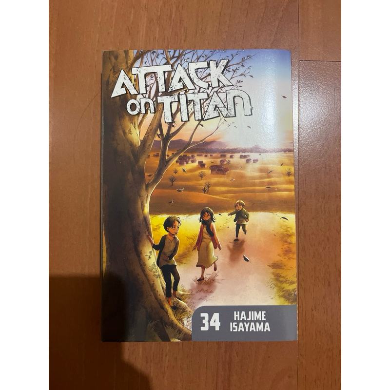 attack on titan manga english version vol 34