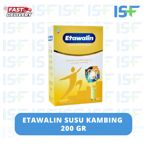 

⭐ISF⭐ETAWALIN Susu Kambing Susu Etawa 200gr Untuk AtasI Nyeri dan Tulang (100% Alami dan original)