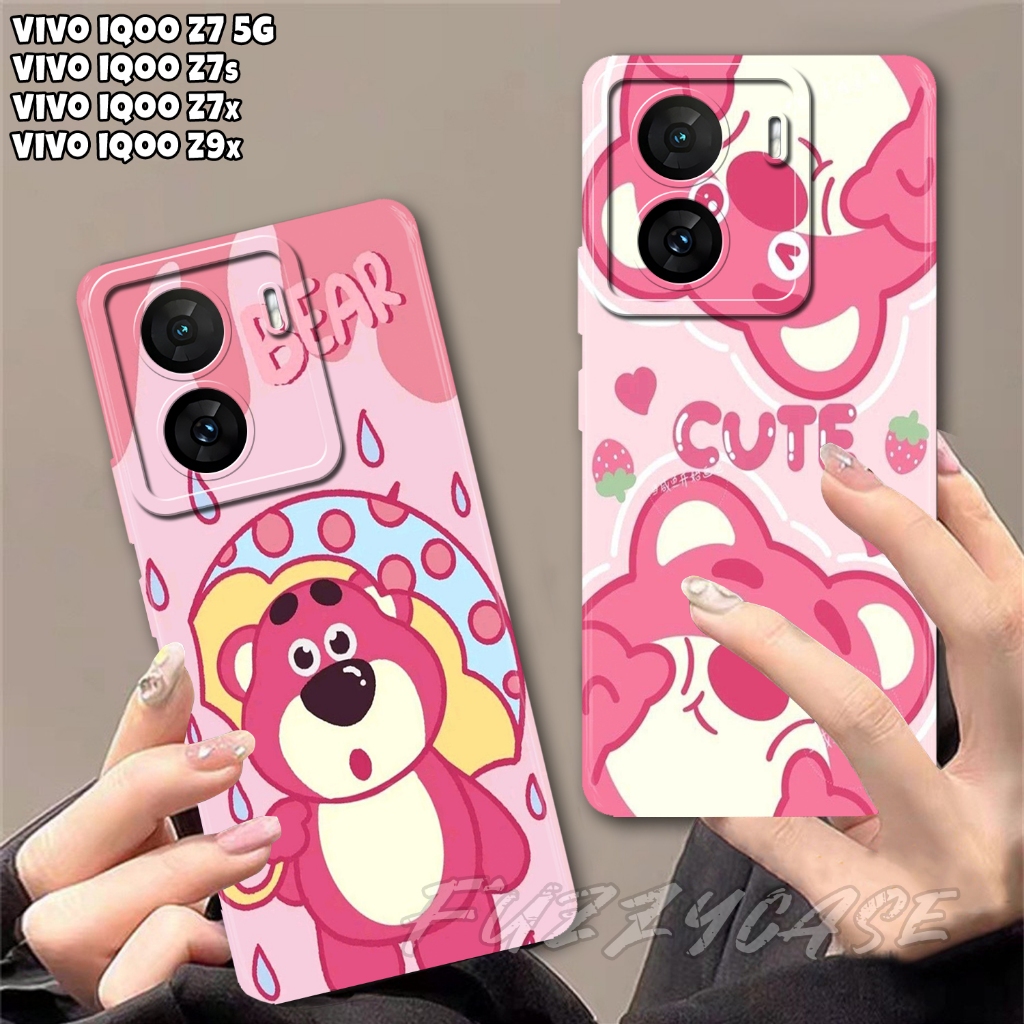 Case Hp Vivo IQOO Z7 5G / Z7x / Z7s / Z9x Softcase Pro Camera Terbaru LS01 - Casing Hp - Fuzzycase