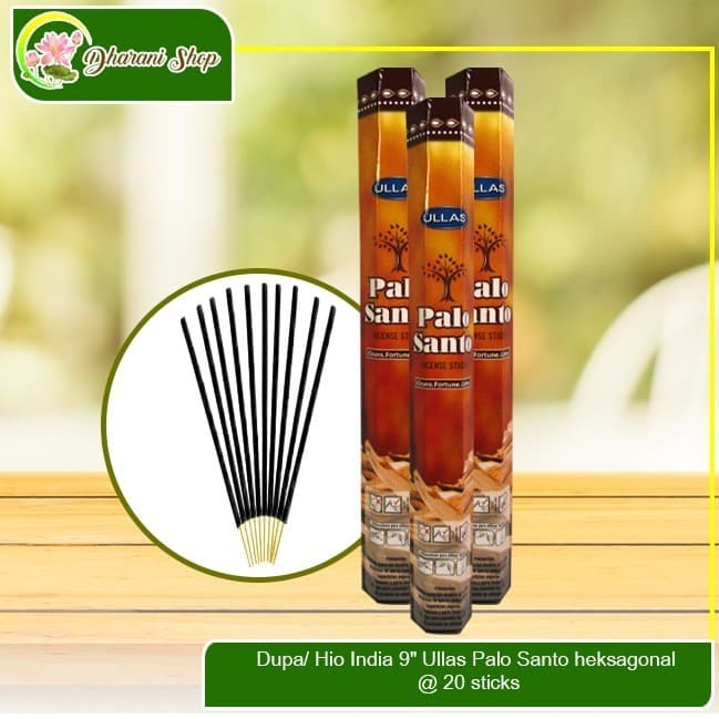 Dupa/ Hio India 9" Ullas Palo santo heksagonal