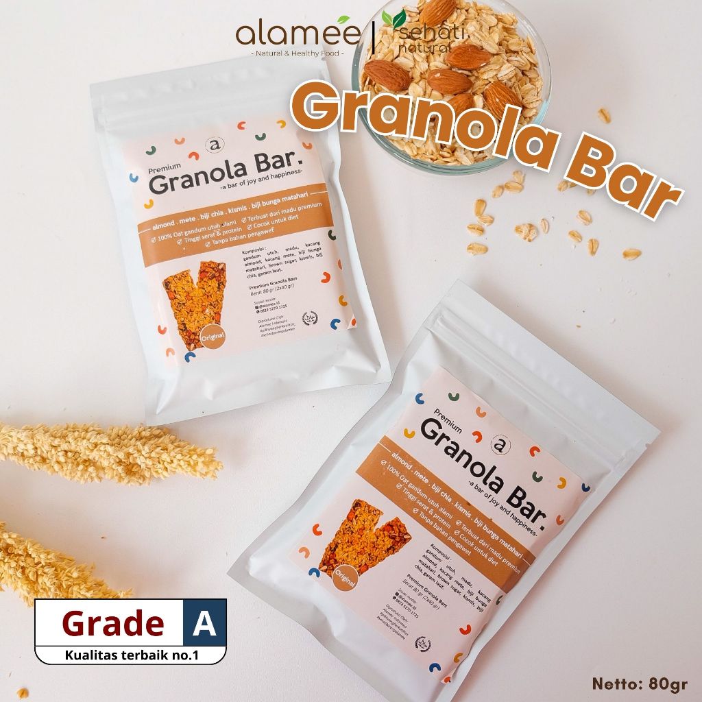 

Granola Bites Bar Original Snack Sehat Makanan Anak Bayi Dan Balita Kue Kering Cookie Cookies