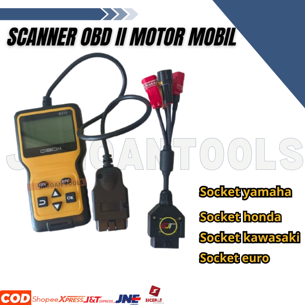 Scanner Motor Yamaha OBD II untuk motor  mobil OBD 2
