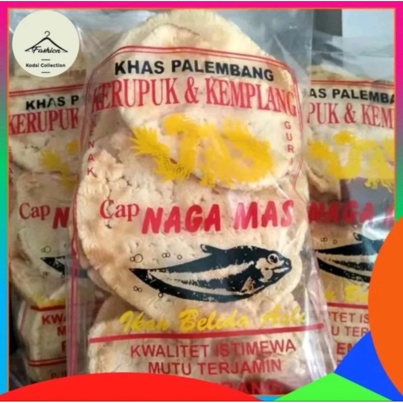 

KERUPUK KEMPLANG PANGGANG CAP NAGA MAS ASLI PALEMBANG 250 GRAM