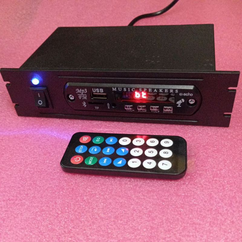 Mp3 mini player bluetooth siap pakai langsung colok listrik