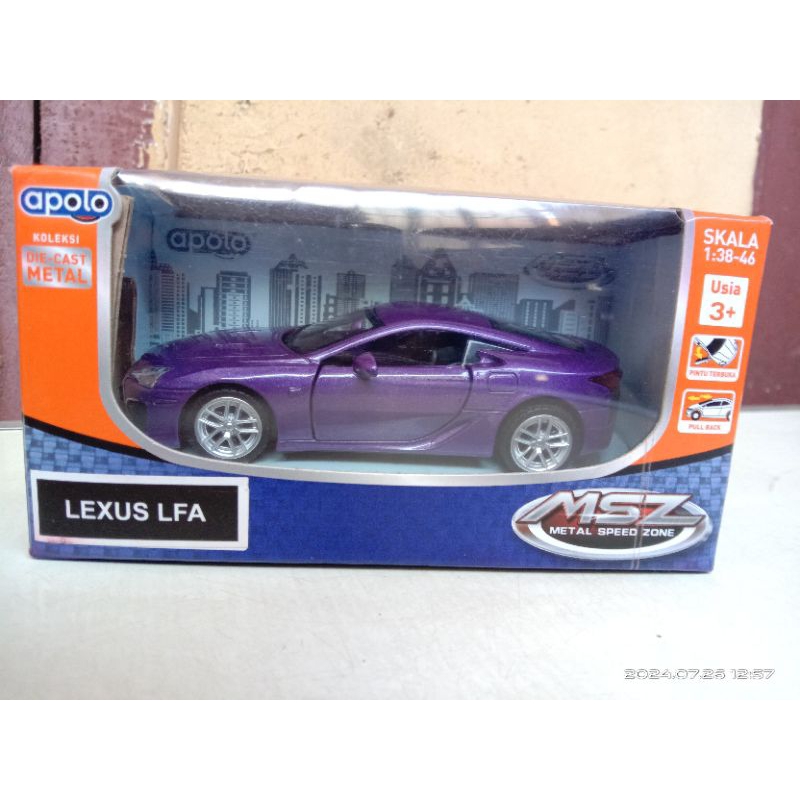 Lexus Lfa apolo ungu