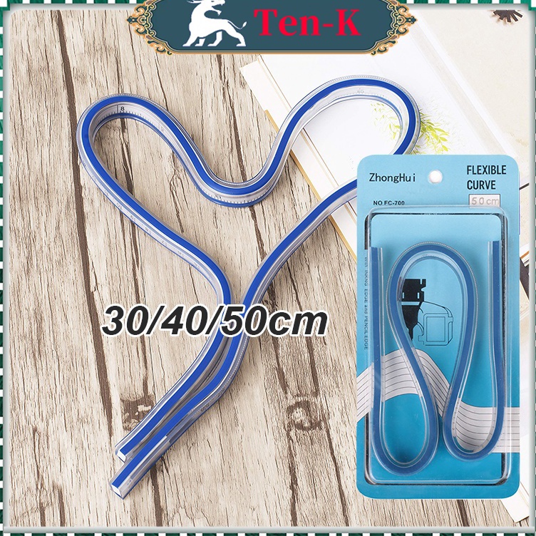 

5cm Penggaris Jahit Pola Lengkung Flexible Curve Ruler KODE K7P8