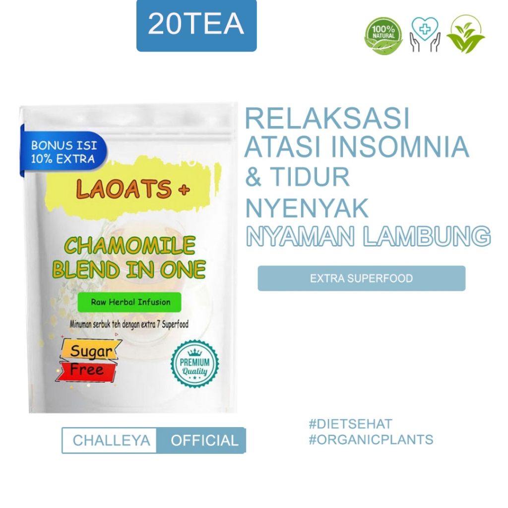 

Teh Camomile Chamomile Tea Celup Camomile Tea Penurun Berat Badan Pelangsing Badan Minuman Diet Sehat Asam Lambung Laoats