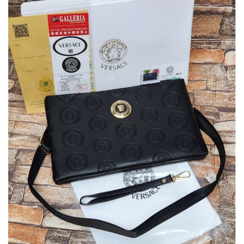 Tas Selempang / Clutch Bahan Kulit Model Terbaru Tas Tangan Pria&wanita Mirror Premium Quality