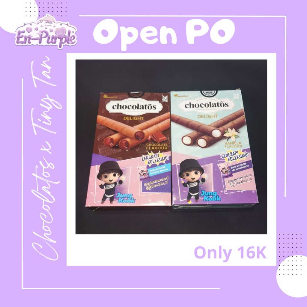 

Ready Stock Chocolatos x tiny tan BTS Free Photocard Random