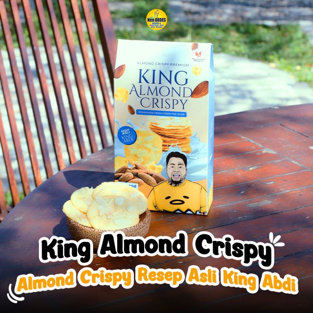 

Almond Crispy Cheese Original By King Abdi / KING ALMOND CRISPY