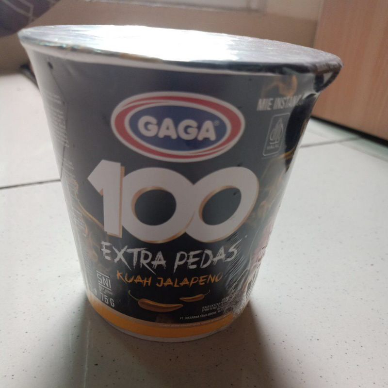 

MIE CUP GAGA EXTRA PEDAS KUAH JALAPENO