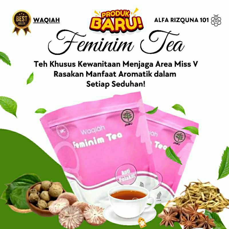 

Minuman Kesehatan Wanita | Teh Anti Pelakor by Waqiah Feminim Tea | Halal