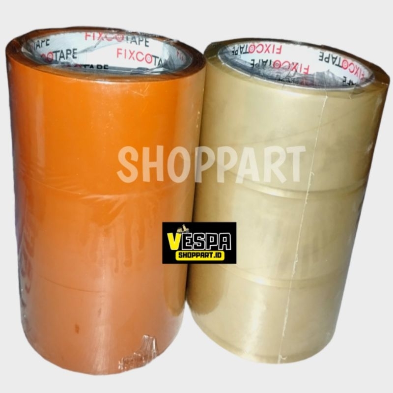 

Lakban Packing Coklat Bening - Kualitas terbaik - Lakban 6pcs