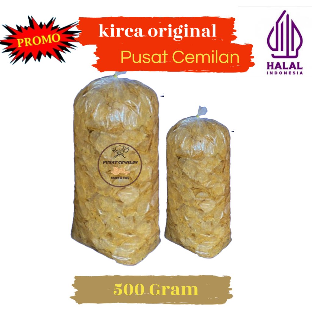 

[FLASH SALE] Keripik Kaca Original Gurih Daun jeruk Snack -1kg