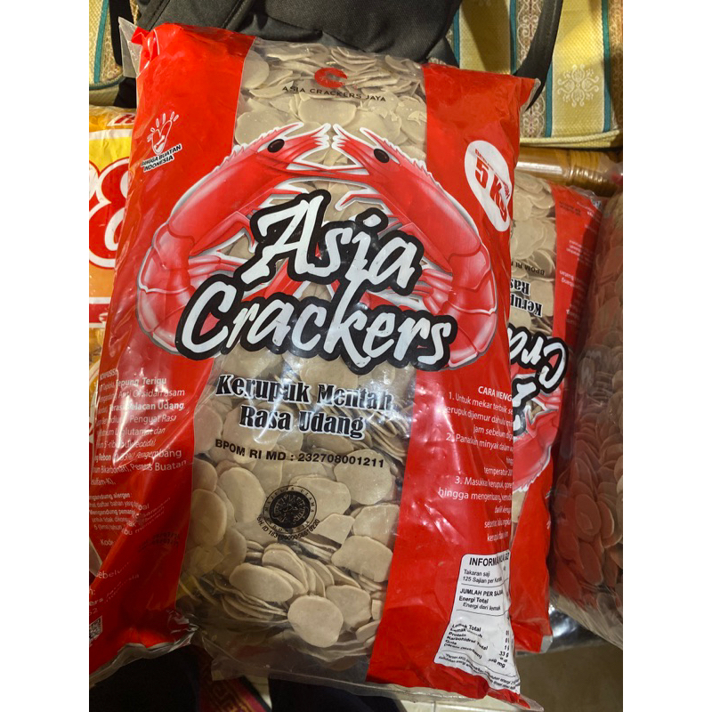 

Kerupuk Mentah Udang Asia Crackers 1 Bal