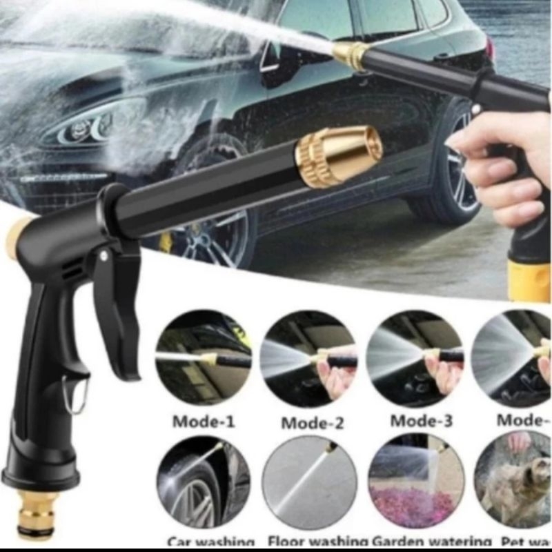 Semprotan Selang Air Water Gun Spray Nozzle Hose Cuci Taman Mobil Motor