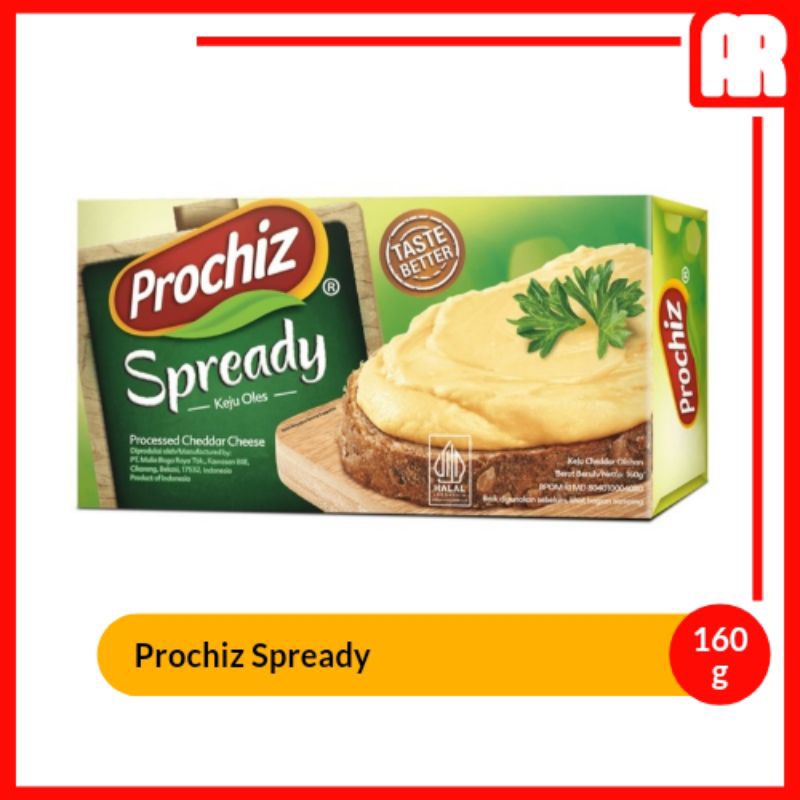 

Prochiz Keju Spready Cheddar Olahan Oles 160g | AR Ostore