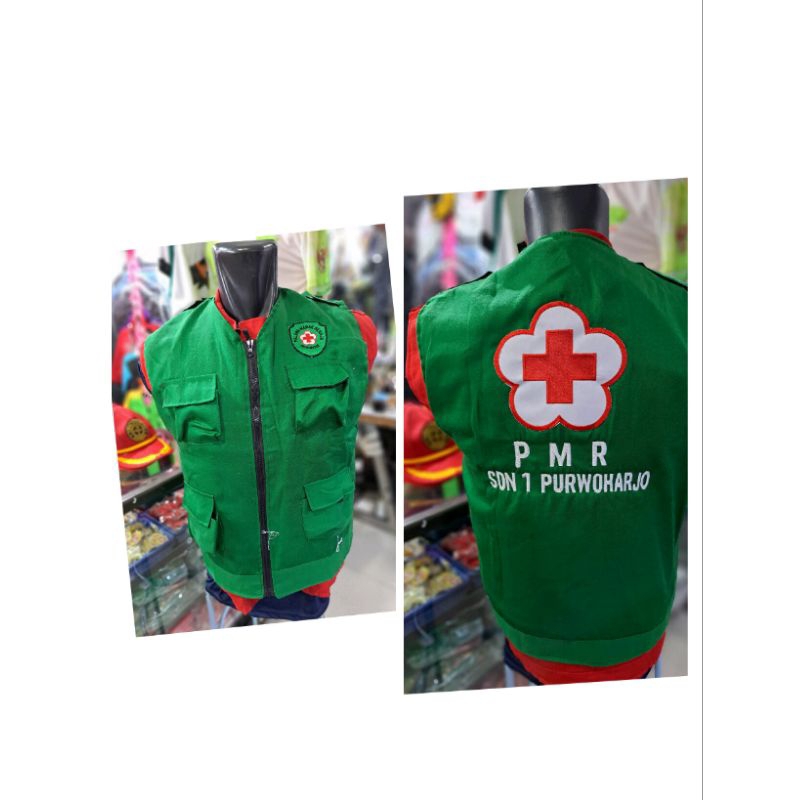 rompi pmr warna ijo#rompi pmr