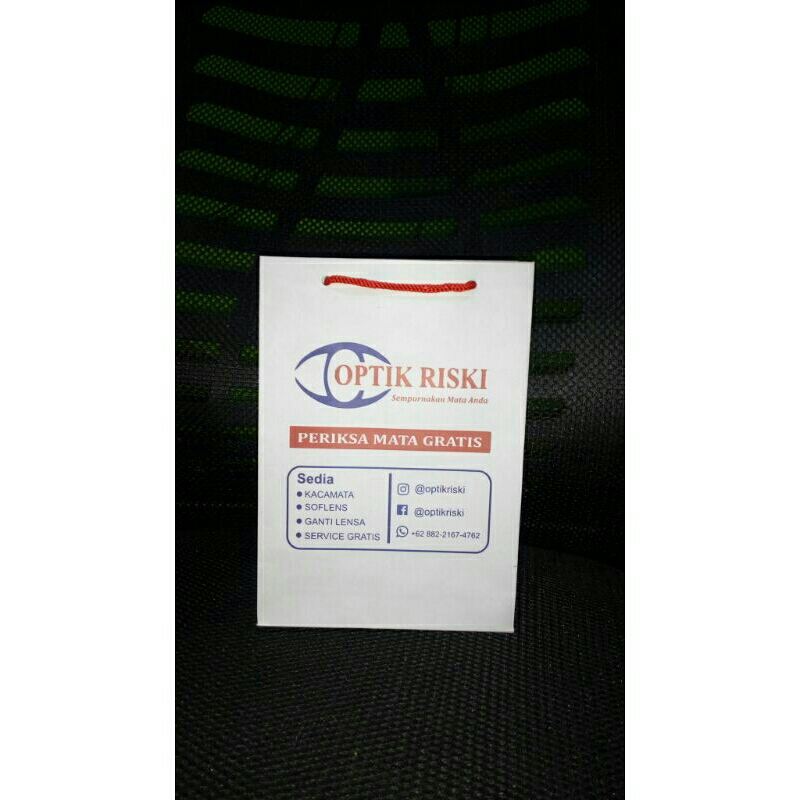 

paperbag 15x9x21 cm cetak 2 warna
