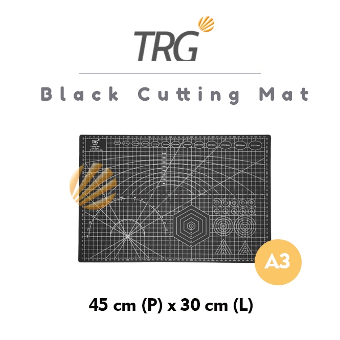 

KODE G67U Black Cutting Mat Alas Potong A3 CM3 TRG Cuting Matt Hitam TRG