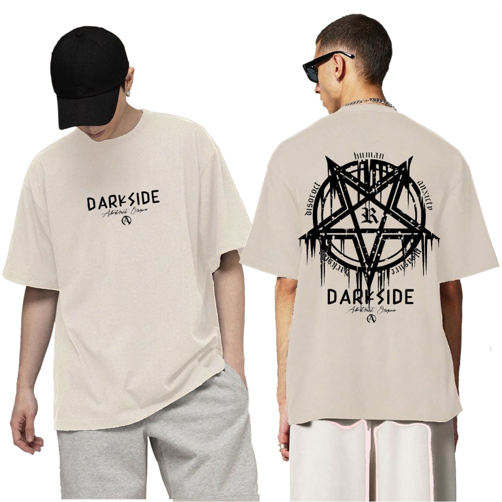 New Baju Kaos Tshirt Atasan Distro Pria terbaru Motif Bintang Tulisan Bergambar Couple Unisex Trend