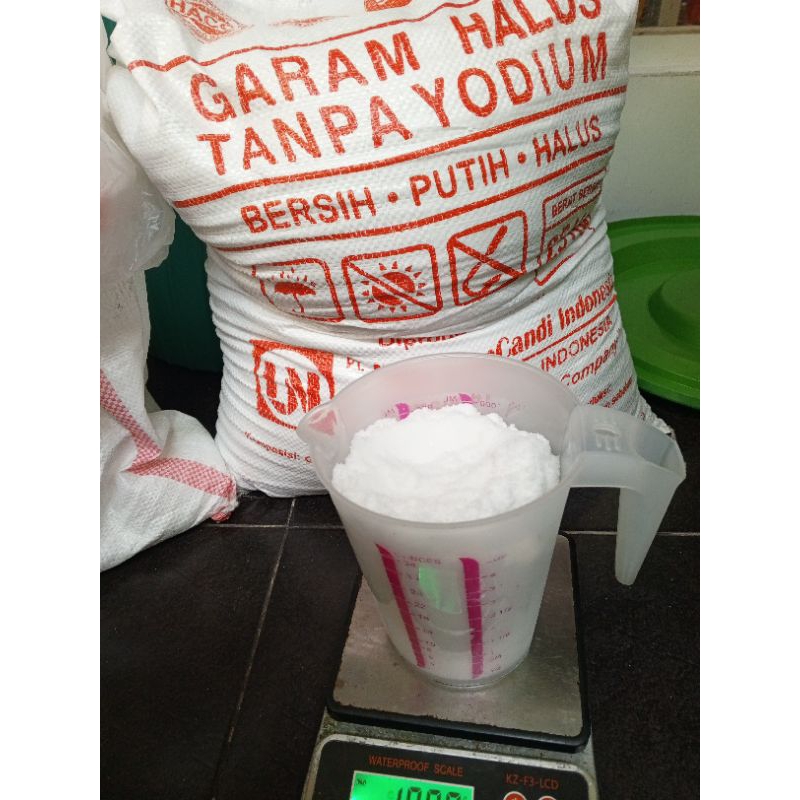 1kg NaCl Halus / Natrium Klorida / Natrium Clorida Bubuk / Garam Industri / Bahan Sabun / NACL