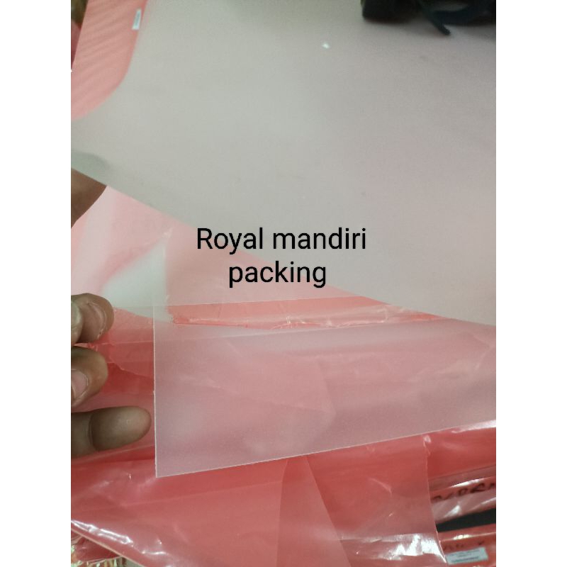 

PP pasir putih/Mika pasir transparan /cover sampul tebel 0,50mm x 70cm x 100cm