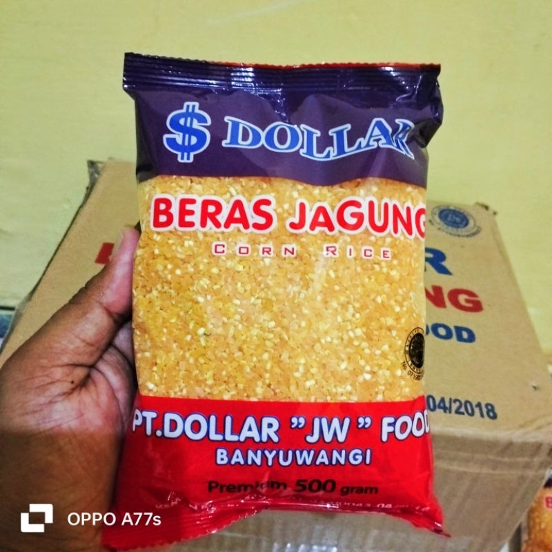 

beras jagung dollar kemasan 500 gram - murah beras jagung untuk diabetes